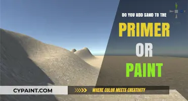 Primer or Paint: When to Add Sand