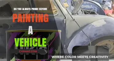 Priming Before Painting: Essential Step or Optional for Vehicle Makeovers?