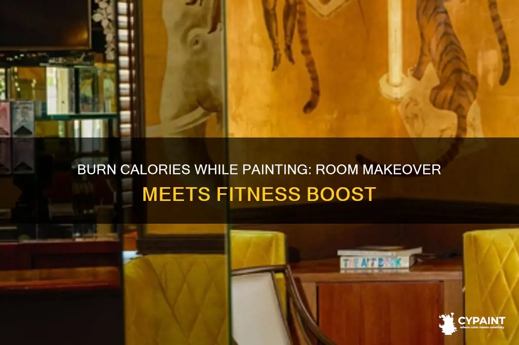 do you burn calories painting a room