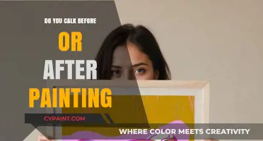 Calking Before or After Painting: The Right Order for a Seamless Finish