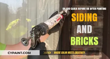 Caulking Before or After Painting: Siding and Brick Prep Guide