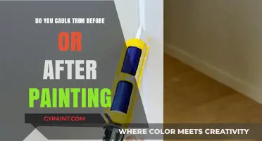 Caulking Trim: Before or After Painting? Expert Tips for Seamless Results