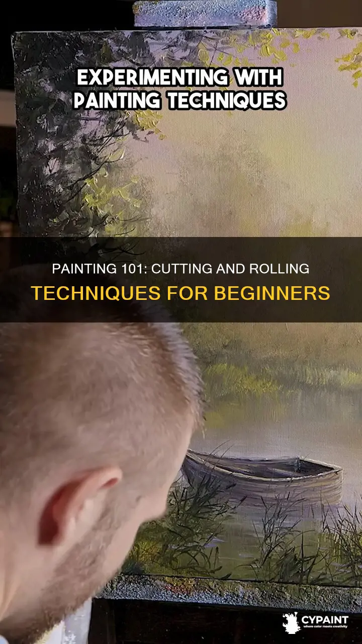 do you cut in or roll first when painting