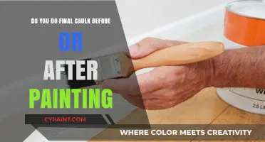 Caulking Before Painting: The Right Way to Seal the Deal