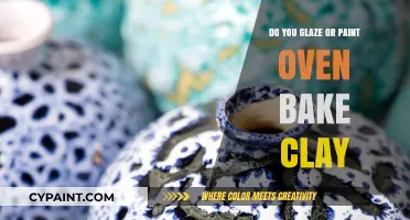 Glazing vs. Painting Oven-Bake Clay: Which Finish is Best?