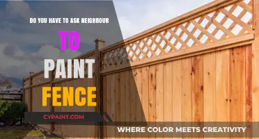 Fence Painting: Ask Your Neighbor or Not?
