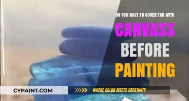 Should You Cover Tar with Canvas Before Painting? Essential Tips