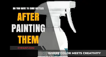 How to Cure Bottles After Painting Them?