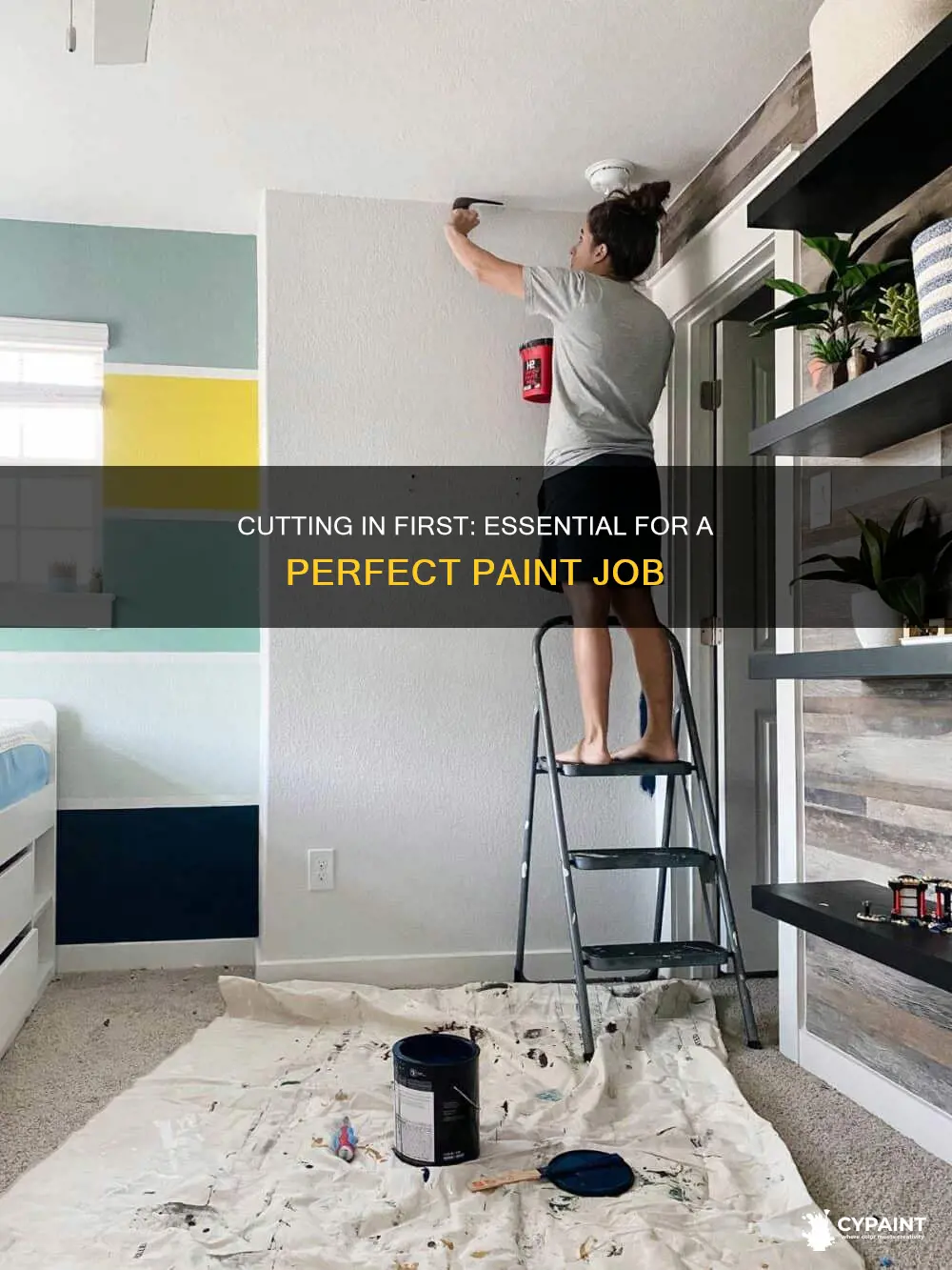 do you have to cut in first when painting