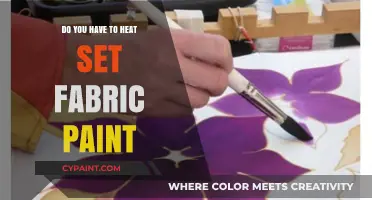 Heat Setting Fabric Paint: Essential Step or Optional Technique?