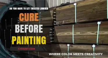 Treated Lumber Curing: Essential Steps Before Painting Your Project