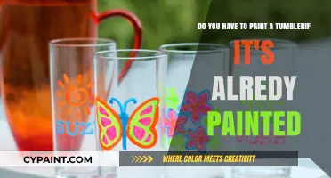 Repainting Tumblers: Is It Necessary for Pre-Painted Surfaces?