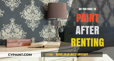 Renting and Repainting: Understanding Your Obligations Before Moving Out