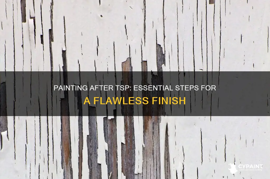 do you have to paint after tsp