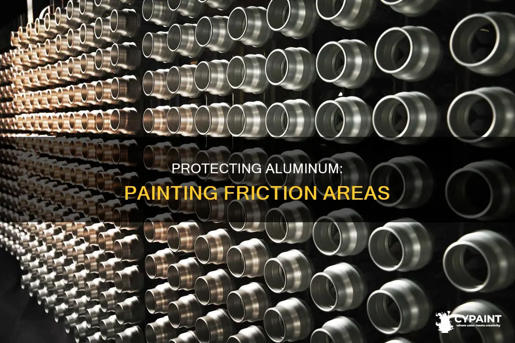 do you have to paint aluminm that rubs toghter