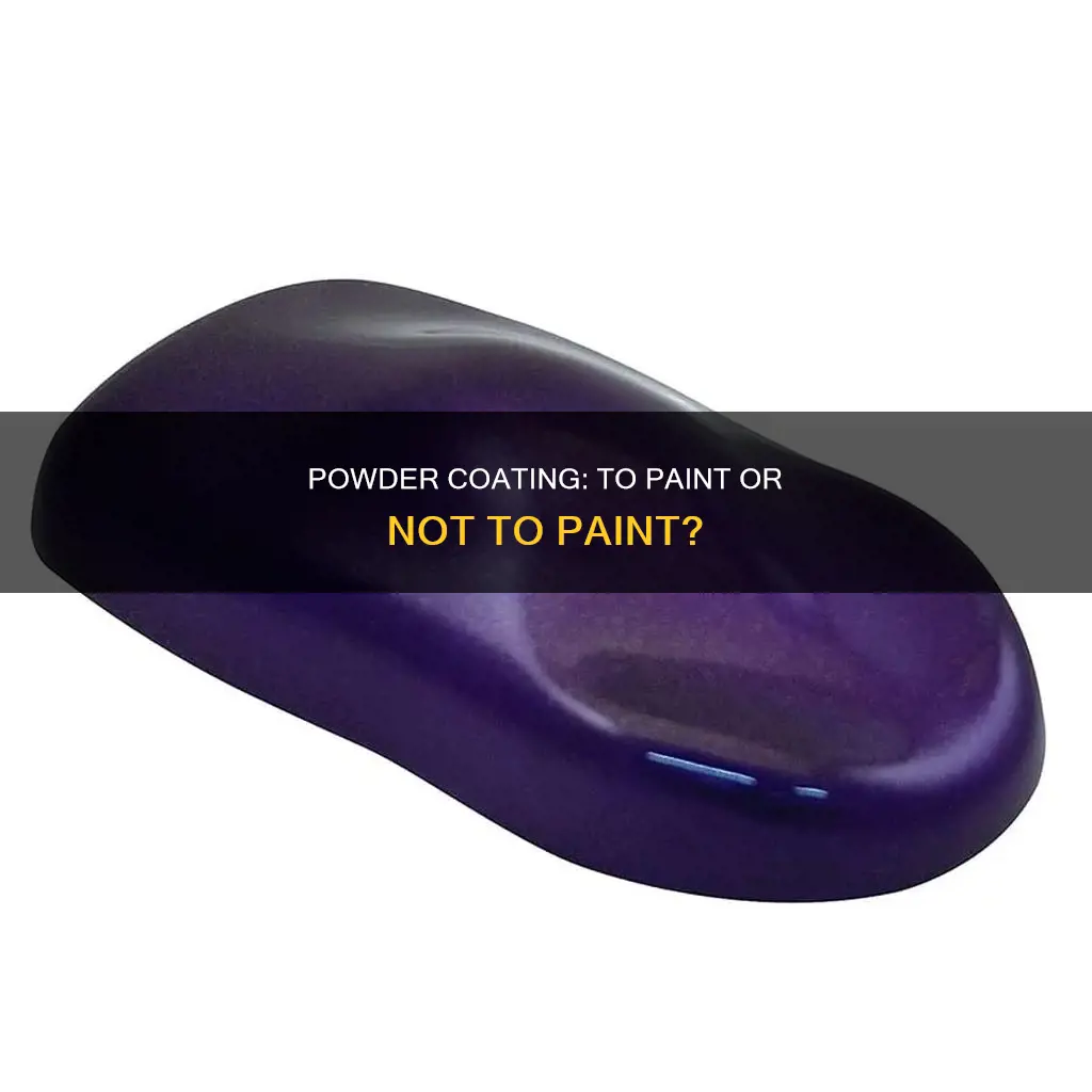 do you have to paint over a powder coat
