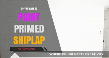 Painting Primed Shiplap: Is It Necessary or Optional?
