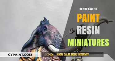 Painting Resin Miniatures: Essential or Optional? A Beginner's Guide