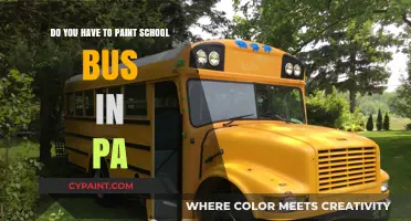 Painting School Buses in PA: What's the Law?