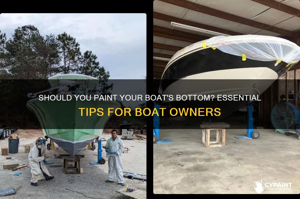 do you have to paint the bottom of a boat