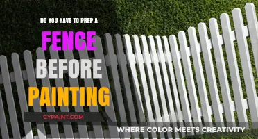 Prepping a Fence Before Painting: Yes or No?