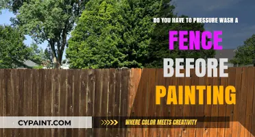 Should You Pressure Wash a Fence Before Painting? Expert Tips
