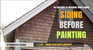 Should You Pressure Wash Cedar Siding Before Painting? Expert Tips