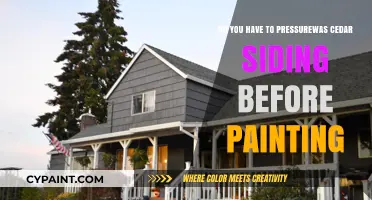 The Benefits of Pressure Washing Cedar Siding Before Painting