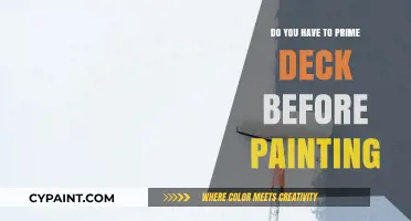 Should You Prime Your Deck Before Painting? Essential Prep Tips