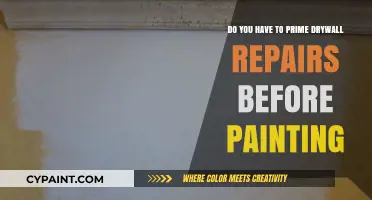 Drywall Repairs: Prime Before Painting?