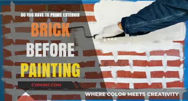 Exterior Brick: Prime or Not Before Painting?