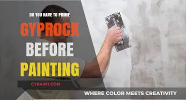 Priming Gyprock: Essential Step or Optional Before Painting?