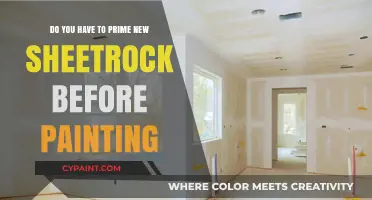 Primer Before Painting New Sheetrock: Yes or No?
