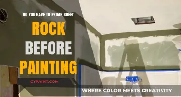 Primer Before Painting Sheet Rock: Yes or No?