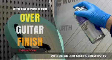 Priming Before Painting Over Guitar Finish: Essential or Optional?