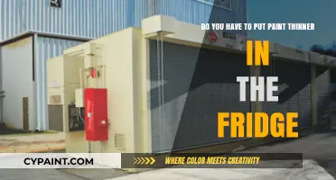 Should Paint Thinner Be Refrigerated? Storage Tips and Safety Guide