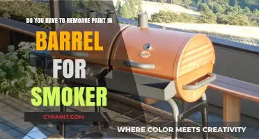 Should You Remove Paint from a Barrel Before Converting It to a Smoker?
