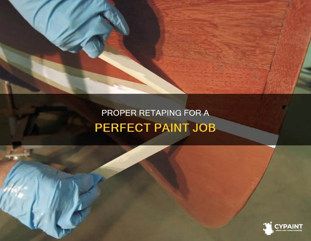do you have to retape between coats of paint