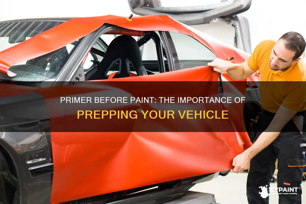 do you have to same a vehicle before painting