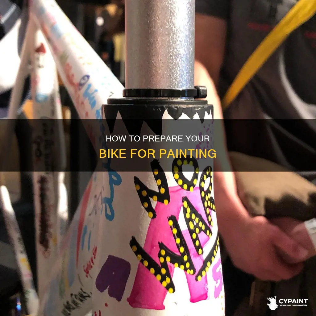 do you have to sand a bike before painting