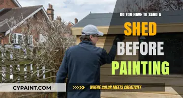 Sanding Sheds Before Painting: Is It Necessary?