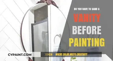 Sanding Before Painting: Is It Necessary for Vanities?