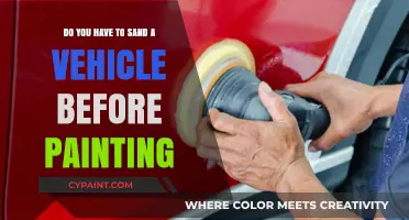 The Importance of Sanding Before Painting Your Vehicle
