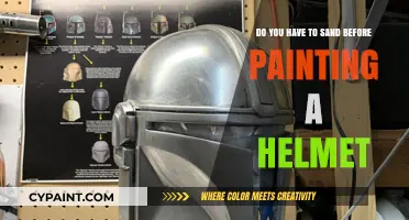 The Right Way: Sanding Motorcycle Helmets Before Painting