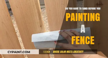 Sanding Before Painting a Fence: Essential Prep or Optional Step?