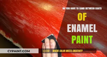 Sanding Between Enamel Paint Coats: Essential Step or Optional?
