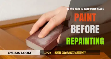 Sanding Gloss Paint: Essential Prep Step for Repainting Success?