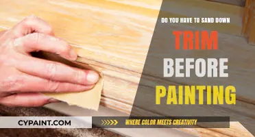 Sanding Trim Before Painting: Is It Necessary?