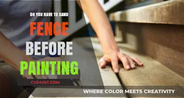 Sanding Your Fence Before Painting: Essential Step or Optional Prep?