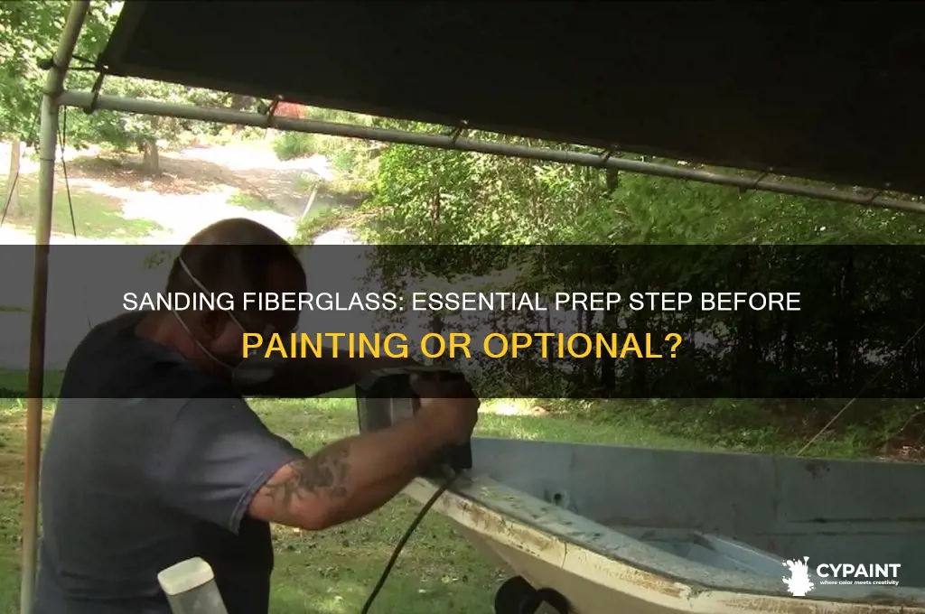 Sanding Fiberglass: Essential Prep Step Before Painting Or Optional ...